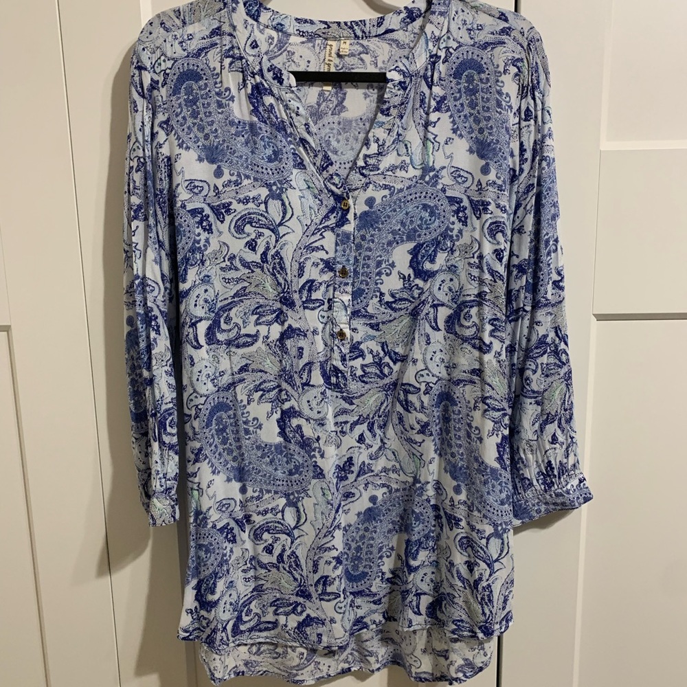 Grand & Greene Blue/White Long Sleeve